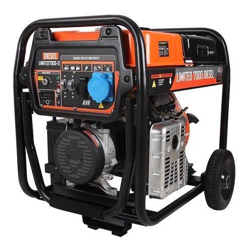 Генератор дизельний GENERGY LIMITED 7000D 6,5 кВт (240632090)