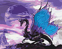 Картина Рисование по номерам Животные Небесный дракон картины в цифрах по номерам Brushme BS52359