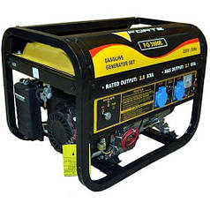 Генератор бензиновий 2.8 кВт Форте FG3500Е