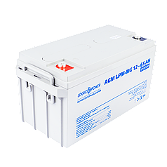 Акумулятор мультигелевий LPM-MG 12 V — 65 Ah