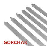 Шампур ЛЮЛЯ-КЕБАБ 1 шт. 690/20/3 мм плаский, нержавіюча сталь, фото 2