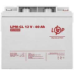Акумулятор гелевий LogicPower LPM-GL 12 V — 40 Ah
