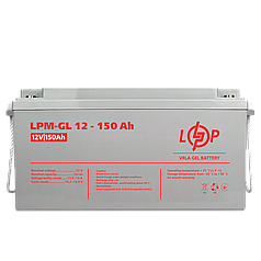 Акумулятор гелевий LogicPower LPM-GL 12 V — 150 Ah
