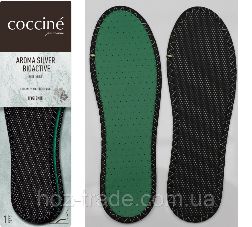 Устілки ароматизовані Coccine AROMA SILVER BIOAKTIVE 36-48р