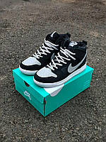 Кроссовки, кеды отличное качество Nike SB Dunk High Black Grey Размер 41