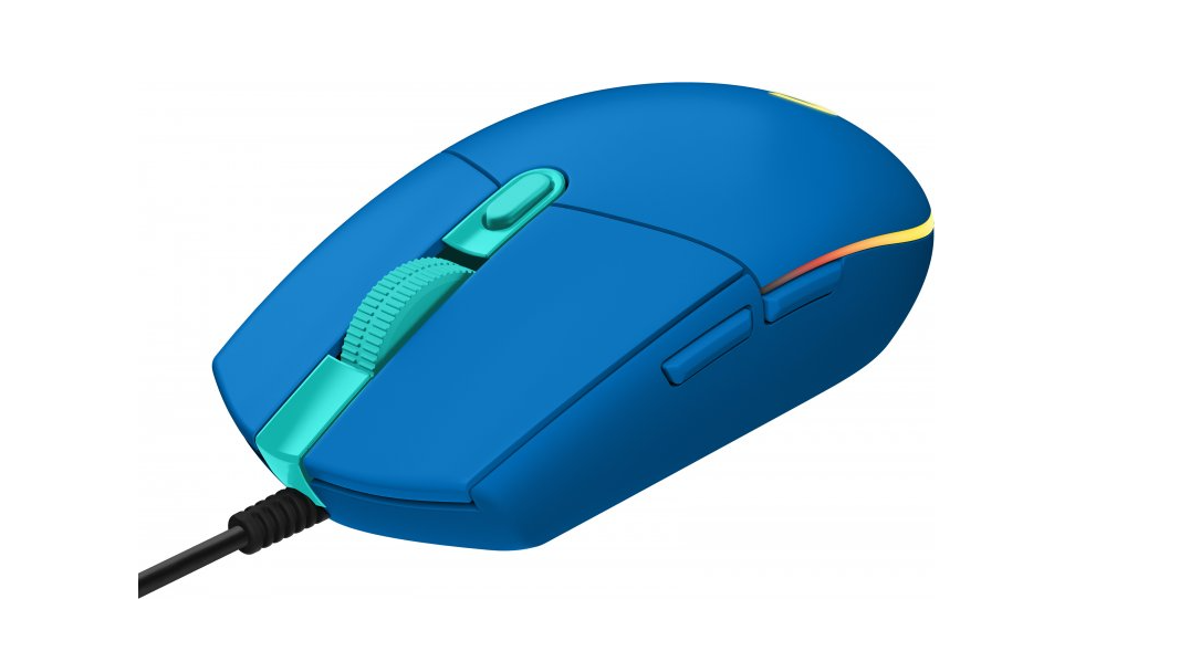 Миша Logitech Wireless G203 Gaming Lightsync RGB Blue