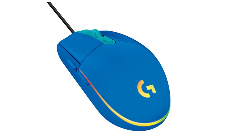 Миша Logitech Wireless G203 Gaming Lightsync RGB Blue, фото 2