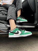 Кроссовки, кеды отличное качество Nike SB Dunk Low Green White Размер 36