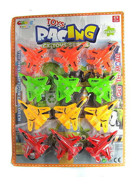 Набір дитячих літачків 12 шт, фото 1