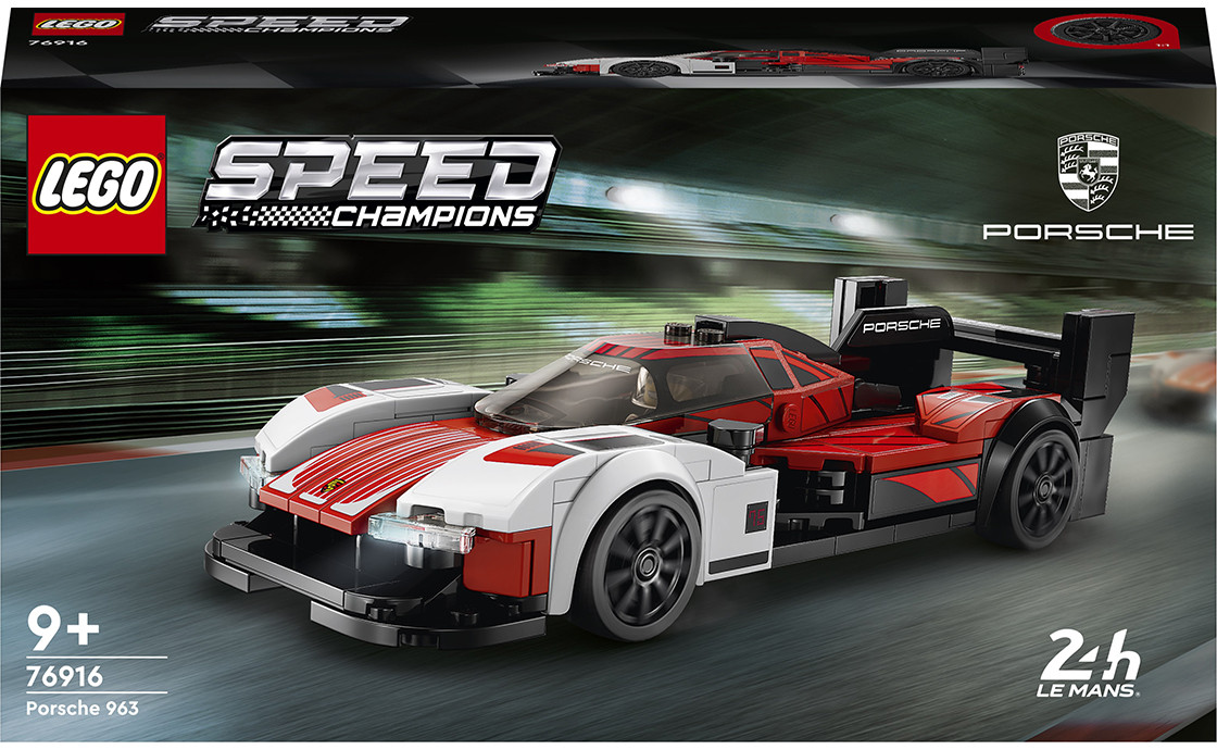 LEGO Speed Champions Porsche 963 280 деталей (76916), фото 1