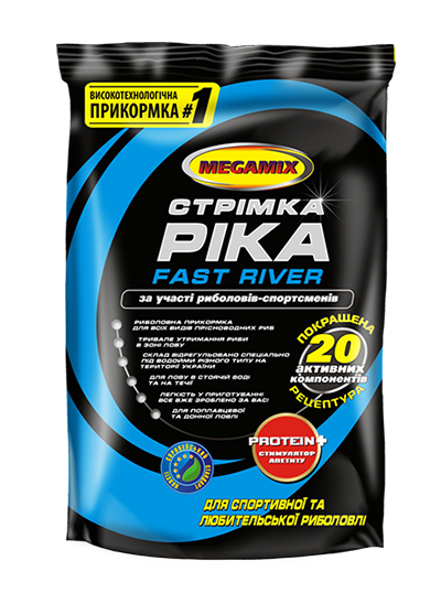 Прикормка Megamix Стрімка ріка - 0,9кг