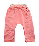 Спортивний костюм дитячий Туреччина 3, 4 роки для дівчинки трикотажний кораловий (КДІ30), фото 2