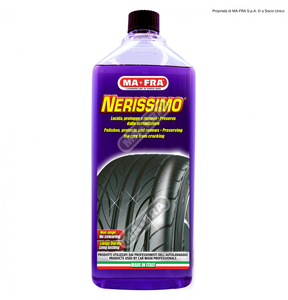 Чорнитель поліроль резини Ma-Fra NERISSIMO 1 л Італія