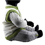 Спортивний костюм дитячий Туреччина 1, 2 роки з жилеткою в'язаною для дівчинки білий (КДМ46), фото 3