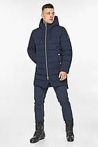 Модна чоловіча куртка зимова колір темно-синій модель 49023 50 (L), фото 3