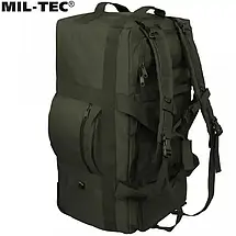 Сумка-рюкзак армійська на колесах 118 л Олива Mil-Tec 13854001, фото 6