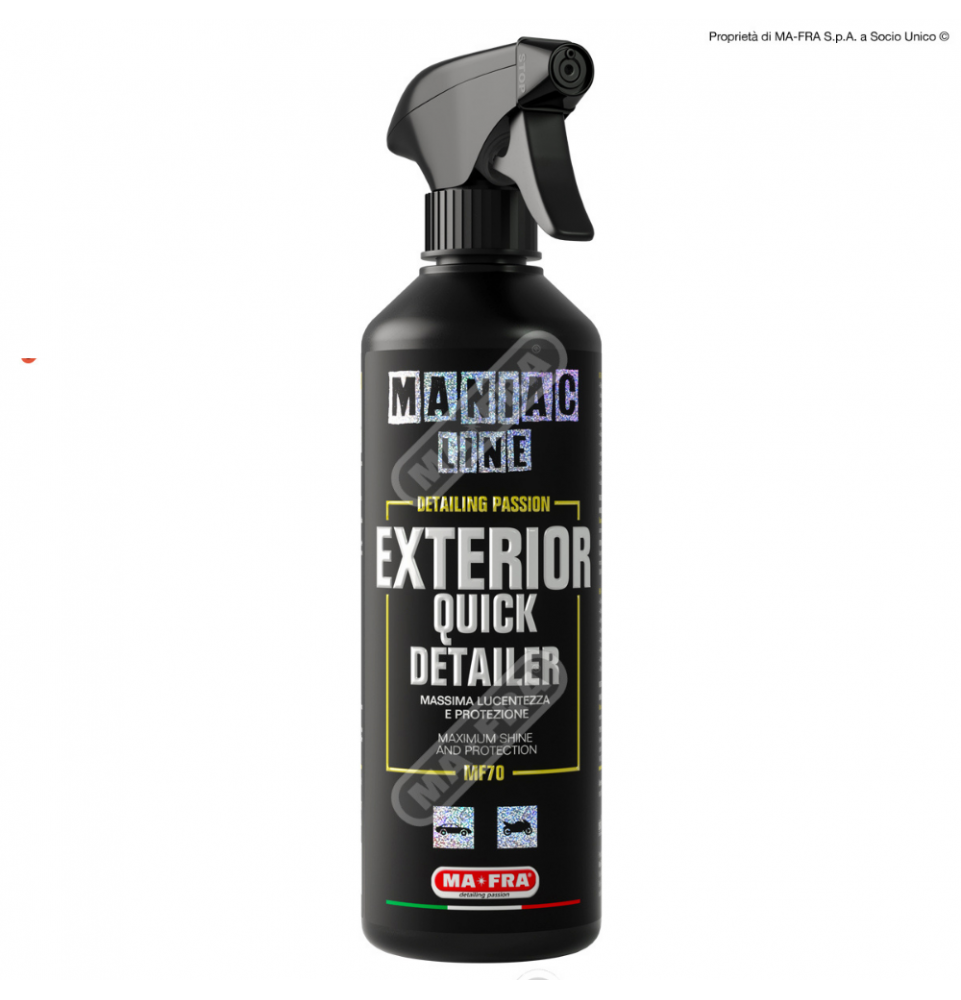Зовнішній очищувач Ma-Fra Maniac Line EXTERIOR QUICK DETAILER 500 мл
