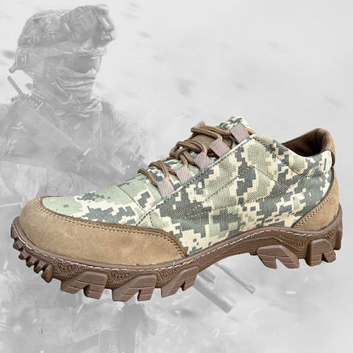 Мужские Тактические военные Кроссовки ВСУ (36-46р) Пиксель Летние (ID ...