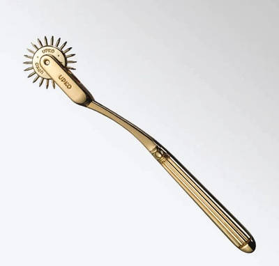 Колесо Вартенберга металеве золотистого кольору Upko Talla