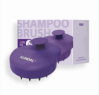 Силиконовая щетка для мытья и массажа кожи головы Kundal Shampoo Brush