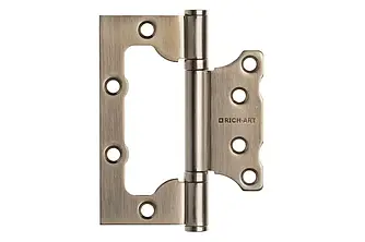 Петля накладна для дверей (без врізки) Rich-art 100*75*2,5 2BB AB антична бронза