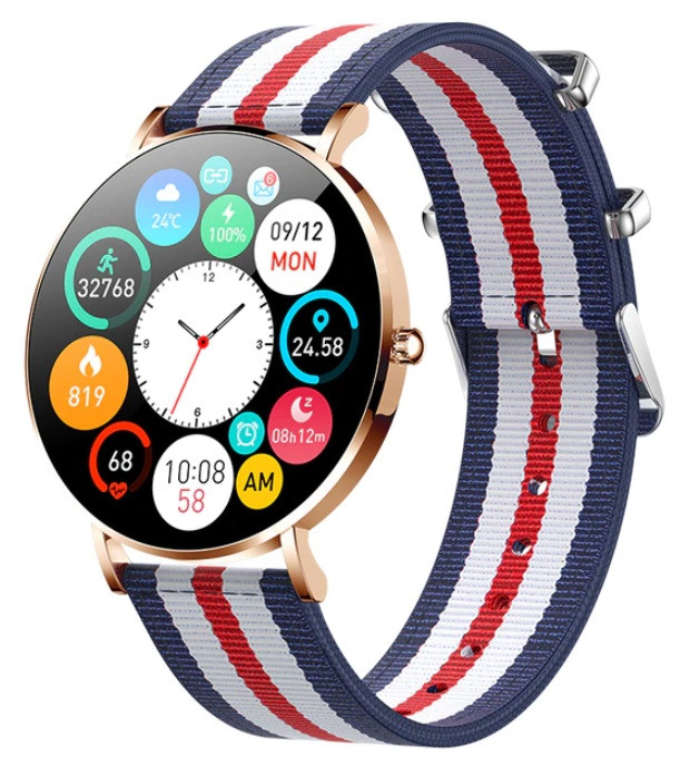 Купить Часы умные унисекс часы смарт DT8 Ultra Amoled Paris Gold Toyvoo ...