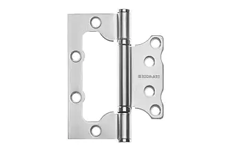 Петля накладна для дверей (без врізки) Rich-art 100*75*2,5 2BB MSC матовий хром