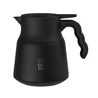 Термосервер из нержавеющей стали Hario V60-03 PLUS Black.