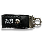 Флеш-накопичувач XON FlashDrive X Leather 128GB USB 2.0 Black (LWU304), фото 2