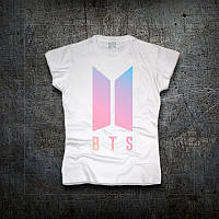 Футболка Fruit of the Loom БТС BTS Bangtan Boys "Love Yourself" Белая 2 S (7136)