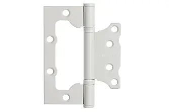 Петля накладна для дверей (без врізки) Rich-art 100*75*2,5 2BB White біла