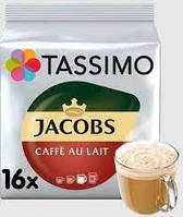 Кофе в капсулах Tassimo Cafe Au Lait 16 шт Тассимо