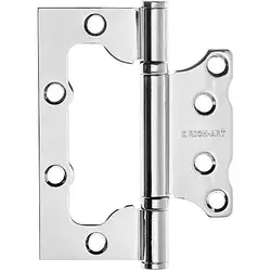 Петля накладна для дверей (без врізки) Rich-art 100*75*2,5 2BB CP хром полірована