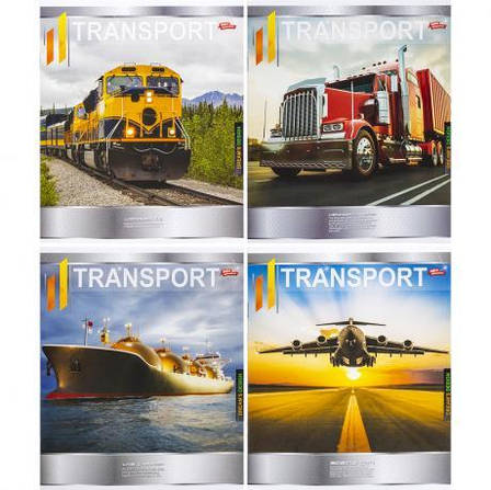 Зошит кольоровий 96 аркушів, лінія 3386 M MZOPT, фото 1