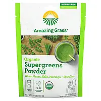 Amazing Grass, Органический порошок из суперзелени, 150 г (5,29 унции) Киев
