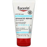 Eucerin, Крем для рук для продвинутого восстановления, без запаха, 2,7 унции (78 г) Киев