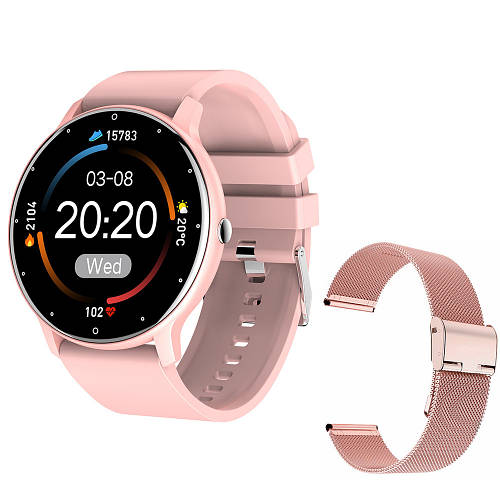Купить Умные смарт- часы Smart -Watch Modfit Business Pink Mesh, цена ...