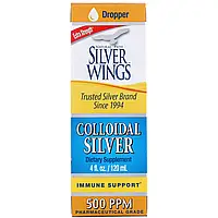 Natural Path Silver Wings, Colloidal Silver, Extra Strength, 500 ч/млн, 120 мл (4 жидких унции) Киев