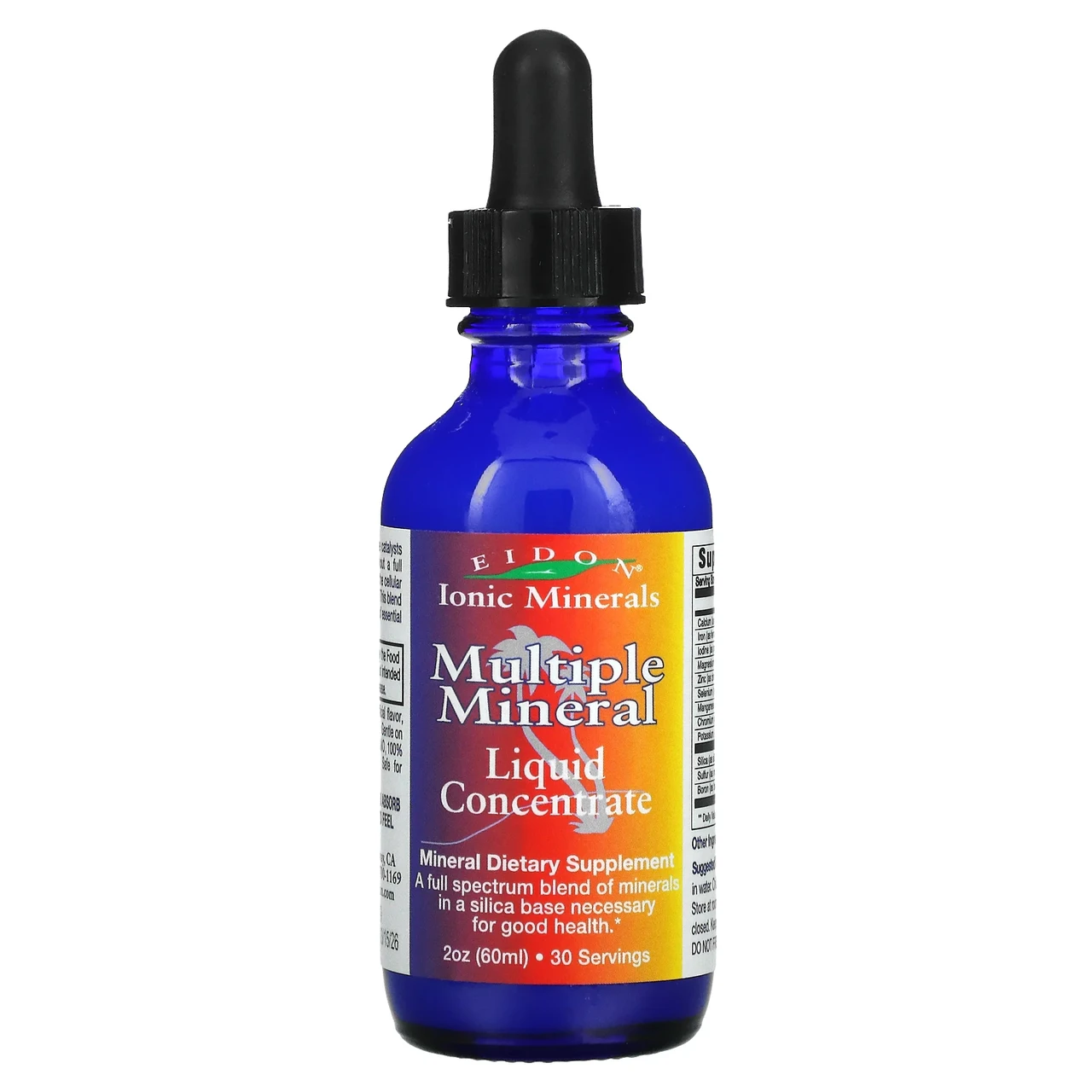 Eidon Mineral Supplements, Multiple Mineral, рідкий концентрат, 60 мл (2 унції), Київ