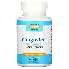 Advancan Physician Formulas, Mangosteen, 500 mg, 60 Vegetable шт., офіційний сайт, APF-00036