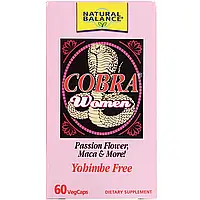 Natural Balance, Cobra Women, 60 капсул на растительной основе Киев