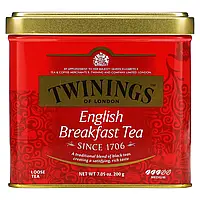 Twinings, «Английский завтрак», рассыпной чай, 200 г (7,05 унции) Киев