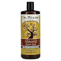 Dr. Woods, Миндальное кастильское мыло с маслом ши (закупается с учетом принципов справедливой торговли), 946