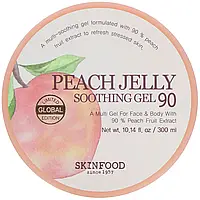 Skinfood, Peach Jelly, успокаивающий гель (персиковое желе) 90, 300 мл (10,14 жидк. унций) Киев