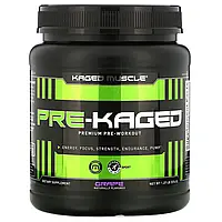 Kaged Muscle, PRE-KAGED, предтренировочный продукт премиального качества, со вкусом винограда, 574 г (1,27