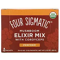 Four Sigmatic, Смесь грибных эликсиров с кордицепсом, 20 пакетиков по 3 г (0,1 унции) Киев