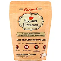 Leaner Creamer, сливки из кокосового масла, карамель, 280 г (9,87 унции) Киев