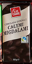 Шоколад Чорний Fin Carre z Calymi Migdalami з Цілісним Мигдалем 100 г Німеччина