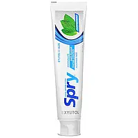 Xlear, Spry Toothpaste, Anti-Plaque Tartar Control, Fluoride Free, Natural Peppermint, 5 oz (141 g) Киев