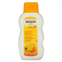 Weleda, Baby, успокаивающее масло для детей, с экстрактами календулы, 200 мл (6,8 жидк. унции)